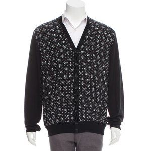 Dolce & Gabbana Men's Skull Silk Cardigan IT50